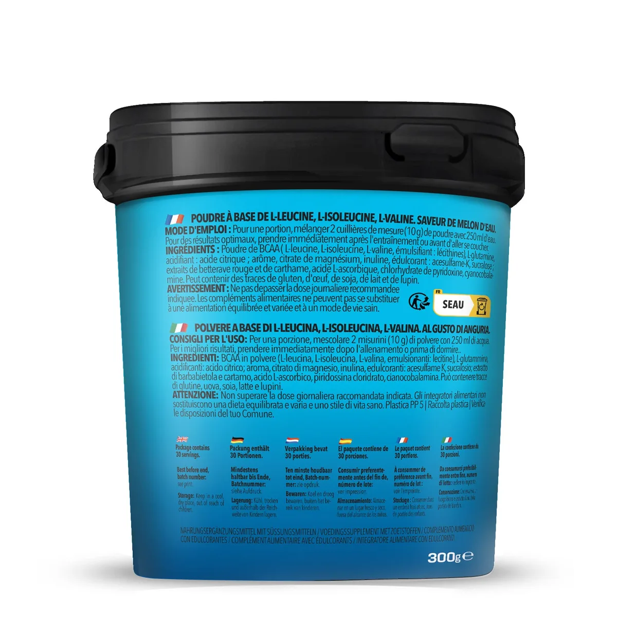 BCAA Drink Powder Matrix Formula (300g) Wassermelone – Bild 4