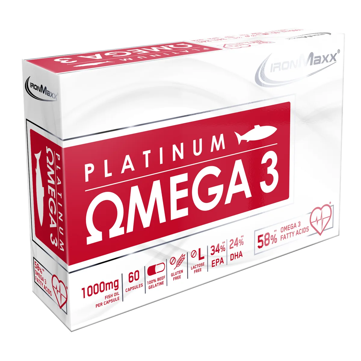 Platinum Omega 3 - 60 Kapseln – Bild 2