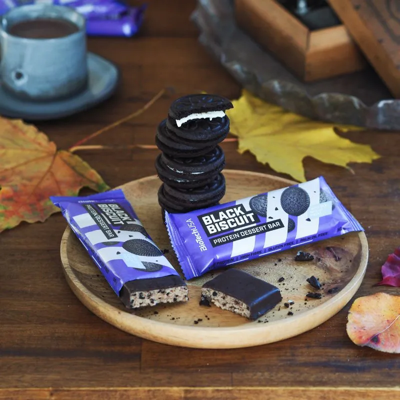 BioTechUSA Protein Dessert Bar Black Biscuit – Bild 3