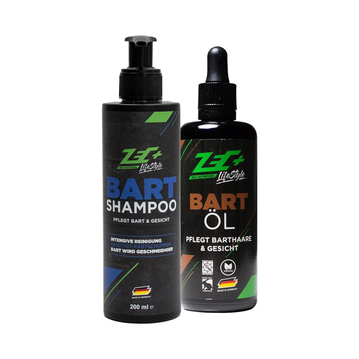 ZEC+ LIEFESTYLE Bart Bundle - Bartöl & Bartshampoo