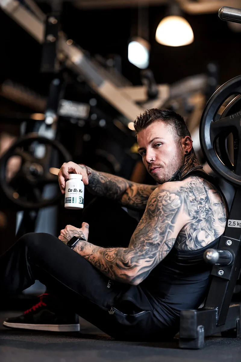 BioTechUSA Ca D3 K2,Calciumhaltiges Nahrungsergänzungsmittel in Kapselform mit Vitaminen und Mineralien, 90 Kapseln – Bild 8
