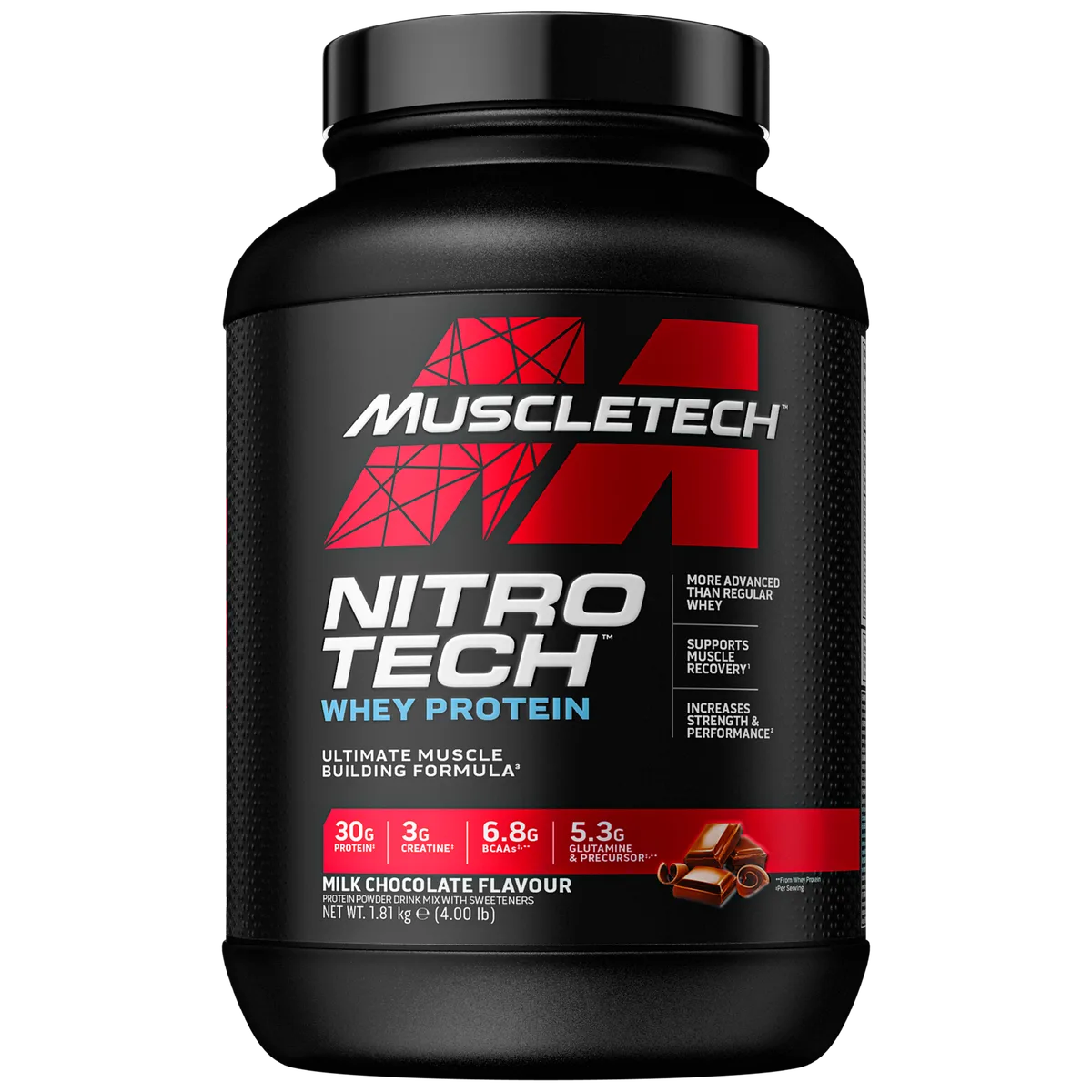 Nitro-Tech Whey Protein Vanilla Cream / 908.0 – Bild 2