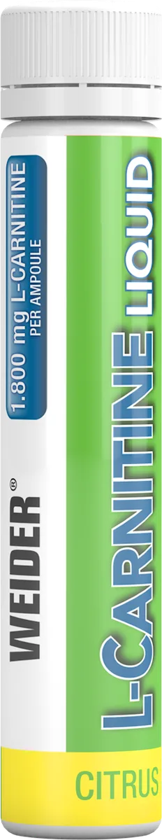 L-Carnitine Liquid 1.800 mg (20x25ml) Citrus – Bild 3
