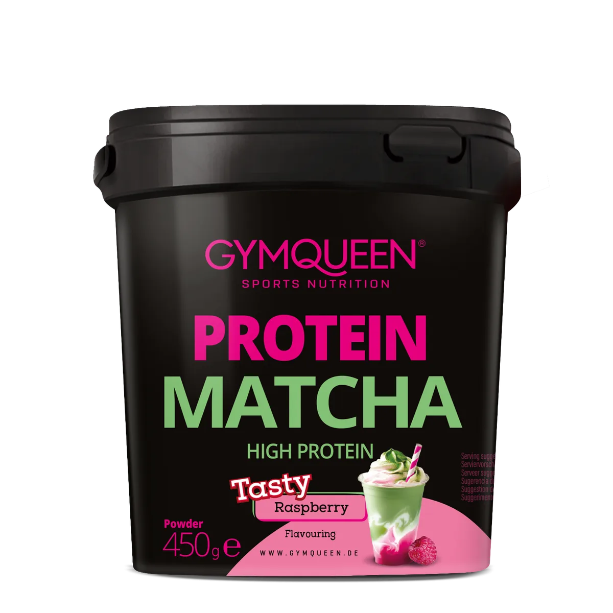Protein Matcha Raspberry (450g) – Bild 4