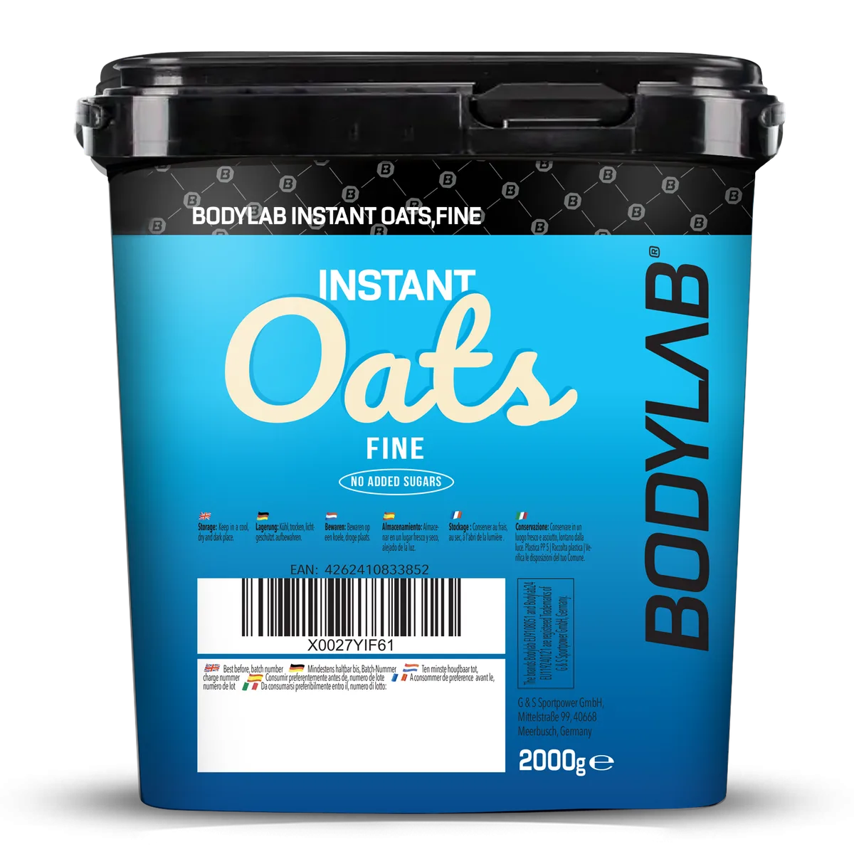 Instant Oats fine (2000g) – Bild 4