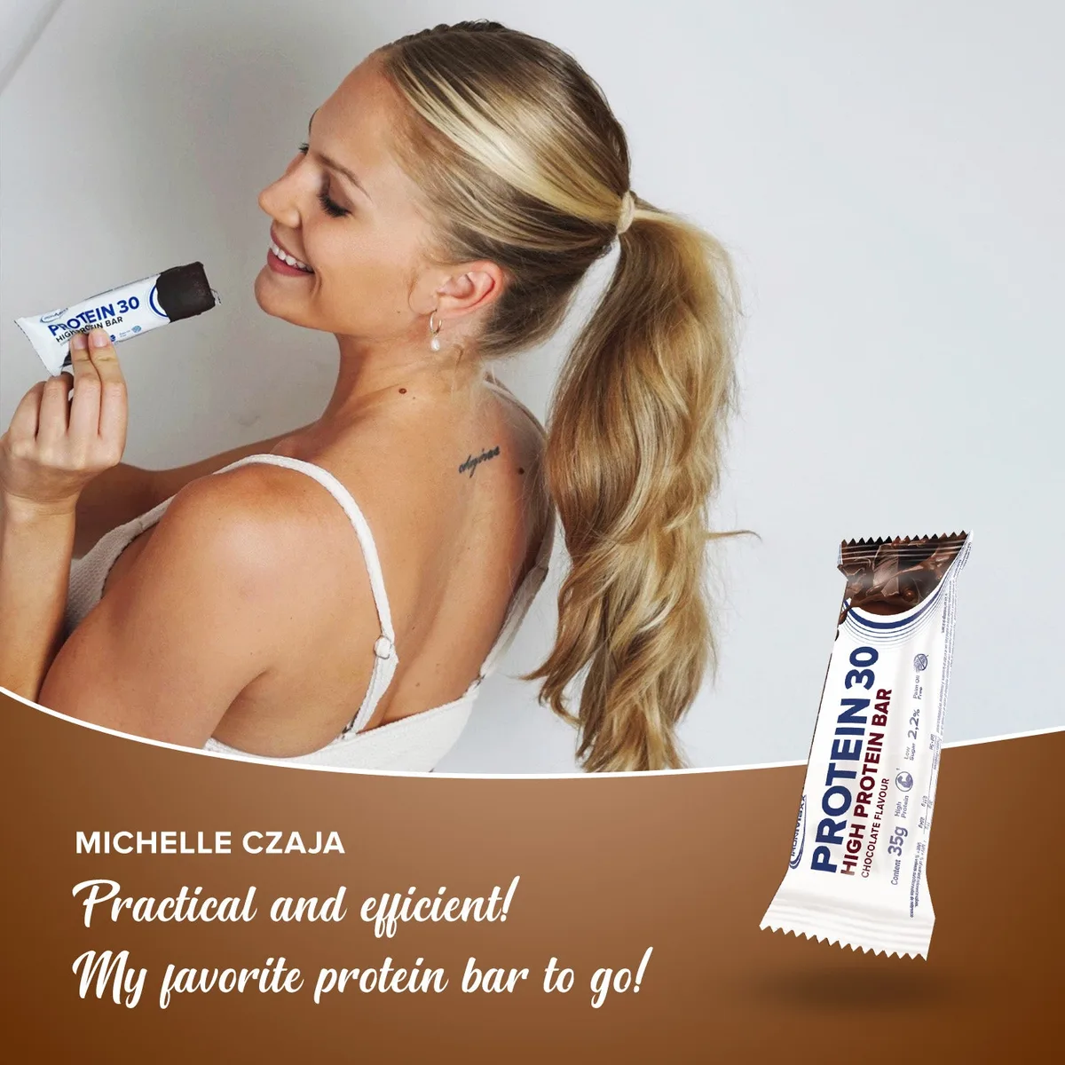 Protein 30 Protein Riegel (35g) - Schokolade – Bild 5