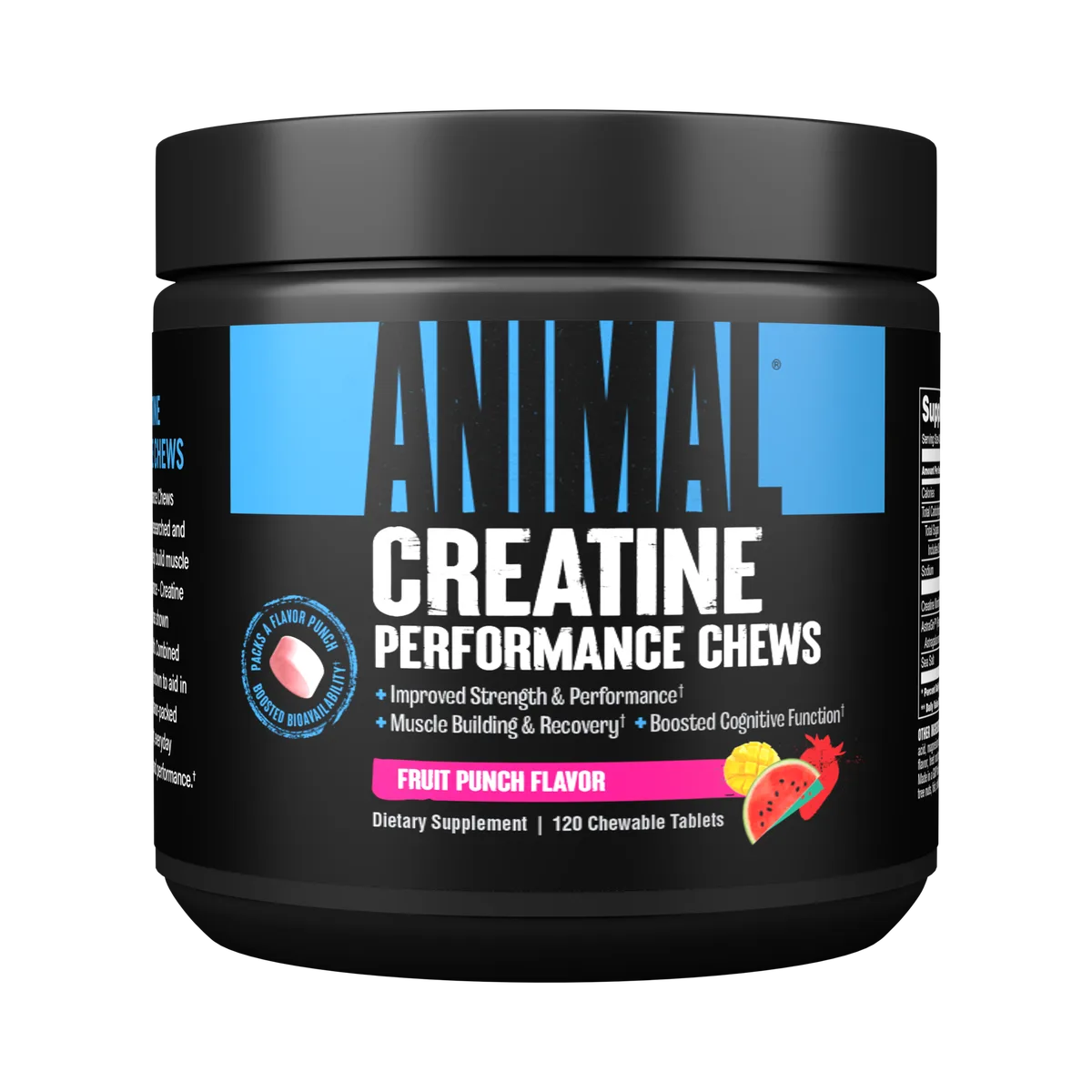Animal Creatine Performance Chews Candy Crush / 120