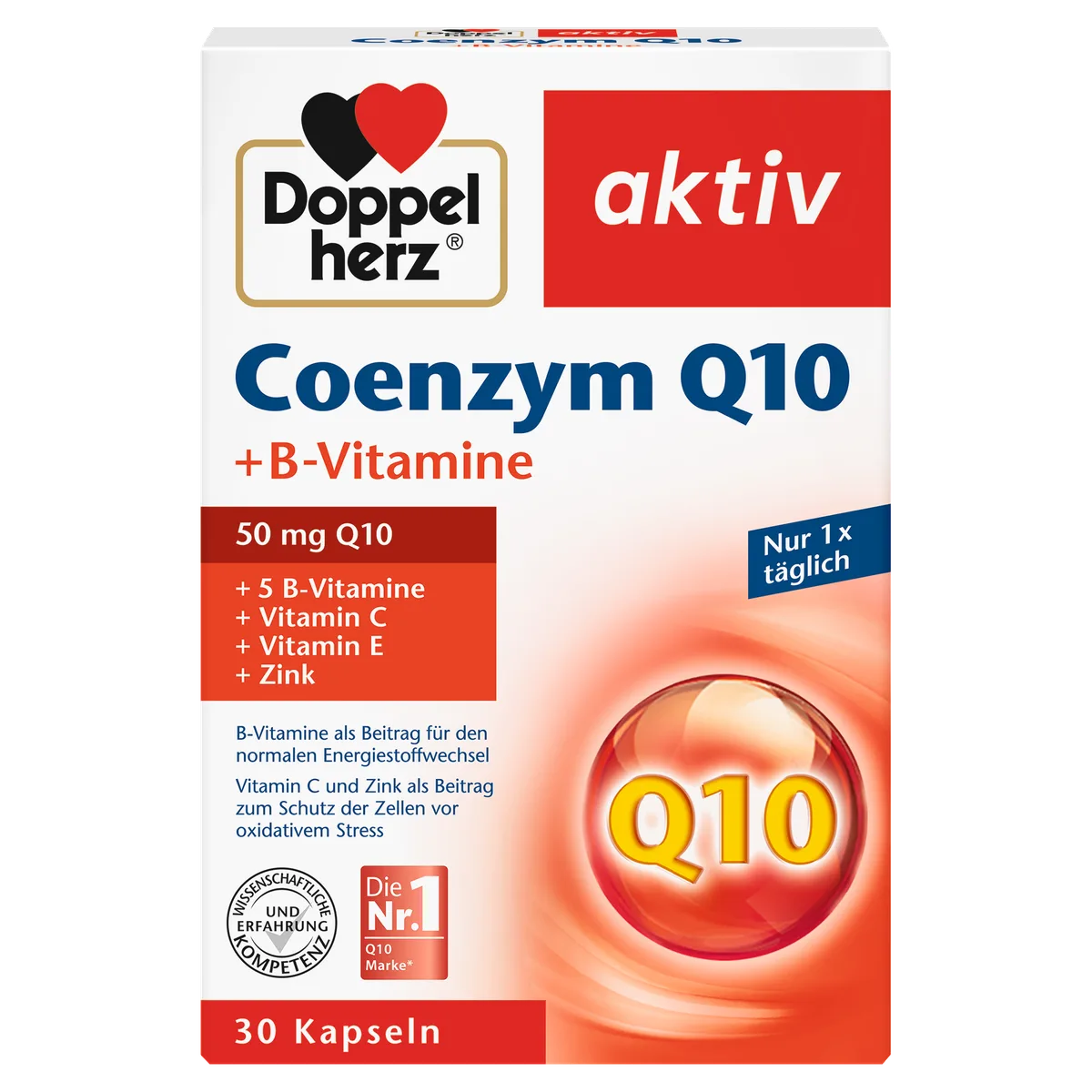 Coenzym Q10 + B-Vitamine (30 Kapseln)