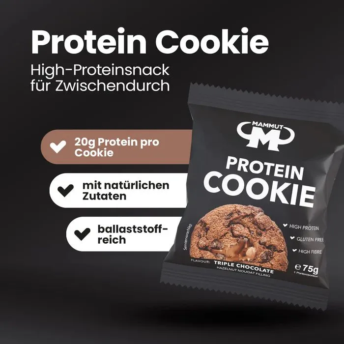 Protein Cookie Triple Chocolate (75g) – Bild 3