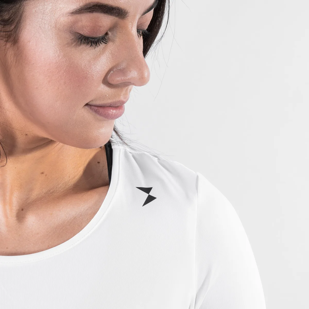 Perfection stretch Cropped top Wit / L – Bild 6