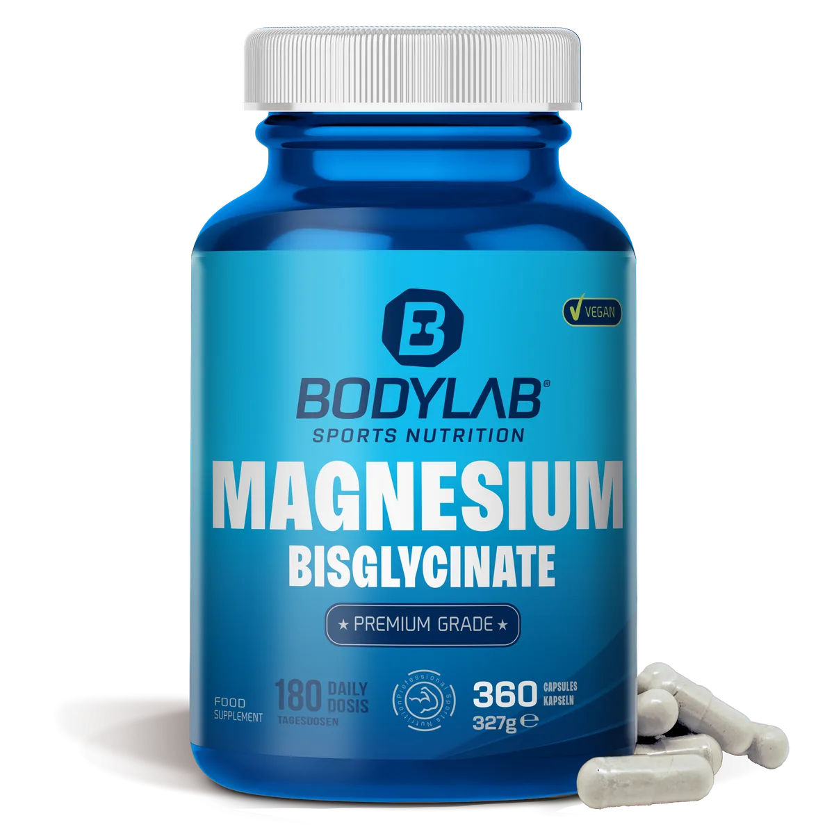 Magnesium Bisglycinate (360 Kapseln) – Bild 2
