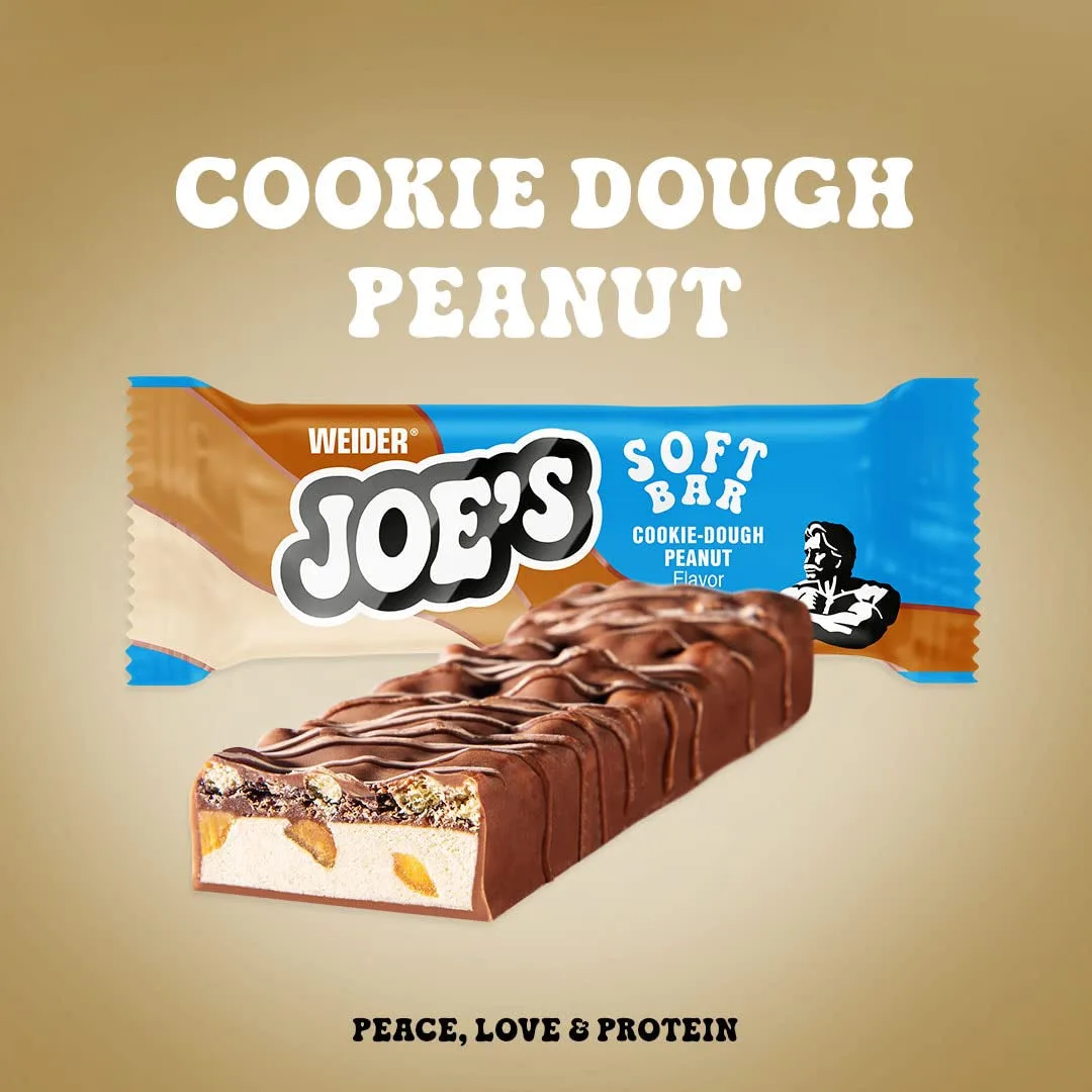 Joe's Soft Bar (12x50g) Cookie-Dough Peanut – Bild 2