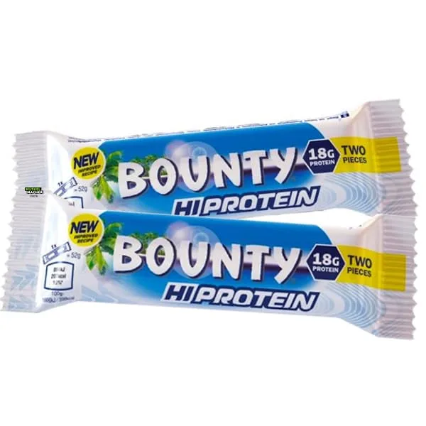 Bounty Hi-Protein Bar (12x52g) – Bild 2