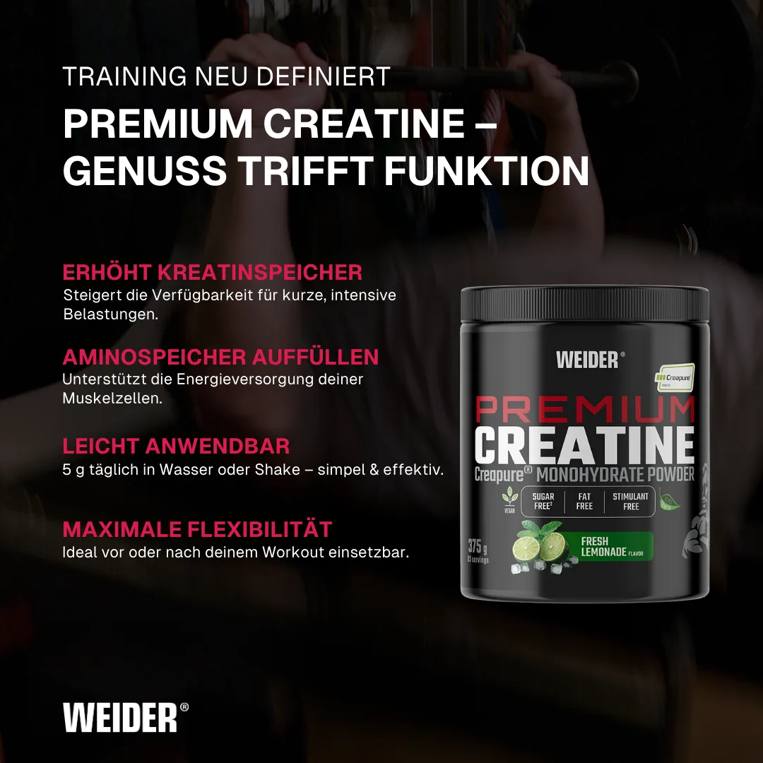Premium Creatine Powder Cherry Blast – Bild 3