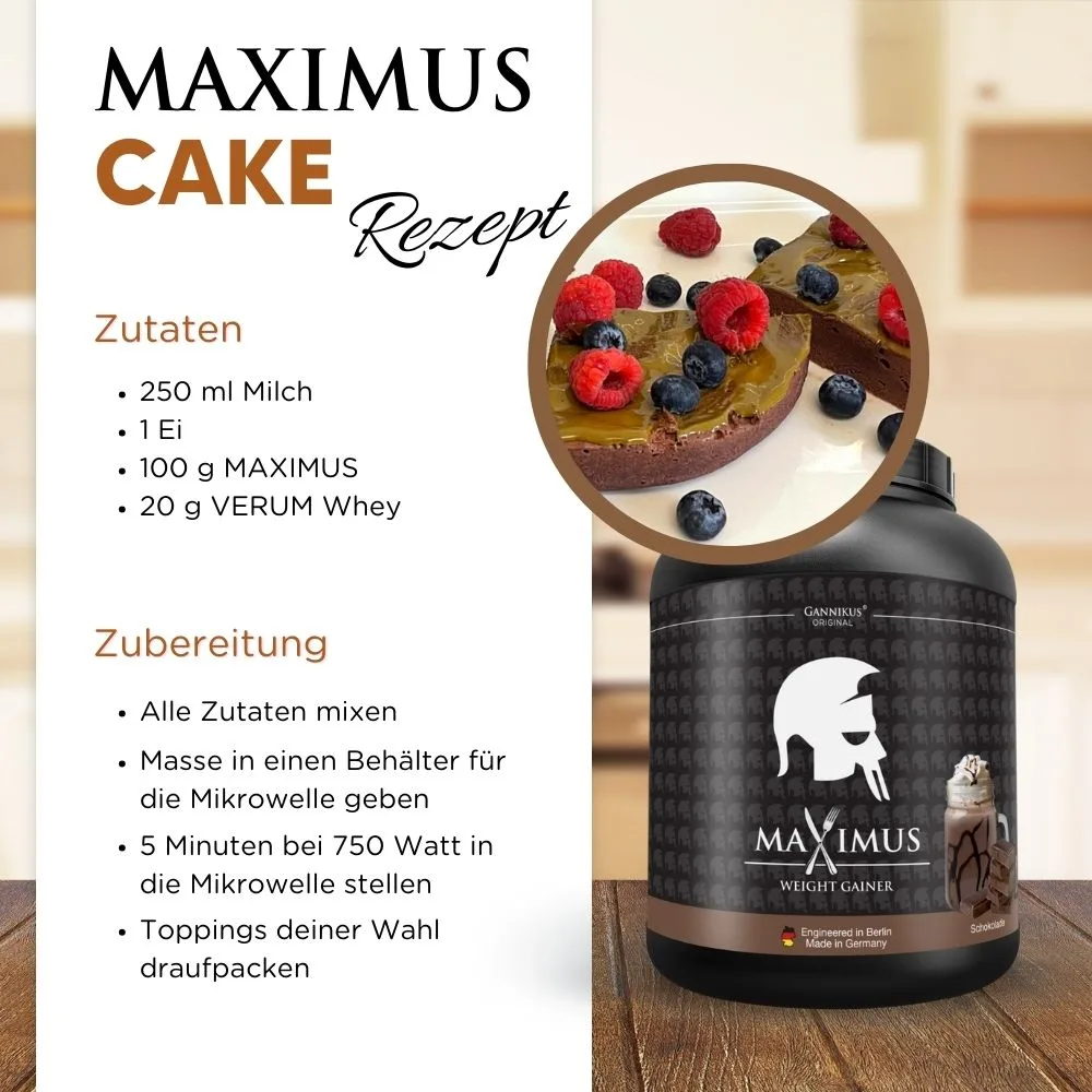 MAXIMUS - 3kg Schokolade – Bild 3