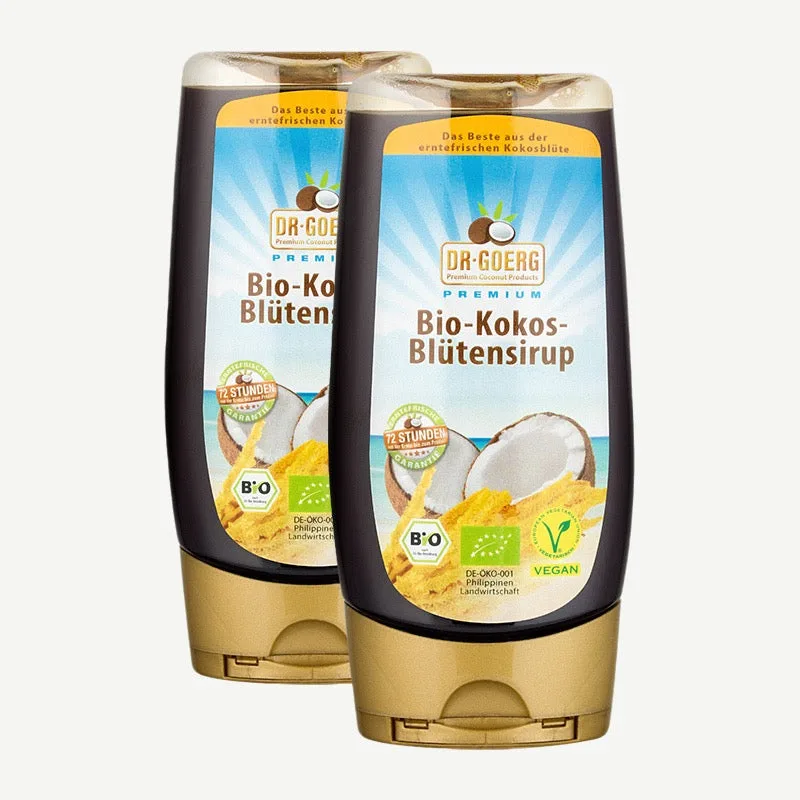 Dr. Goerg Bio Premium Kokosblütensirup Basic / 2 x 250 ml