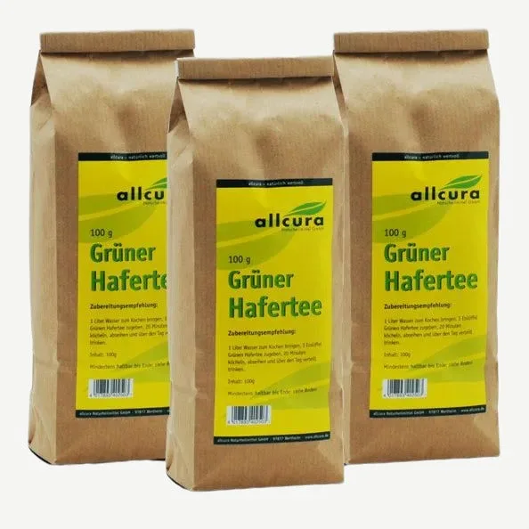 allcura Grüner Hafertee, lose Basic / 100 g – Bild 3