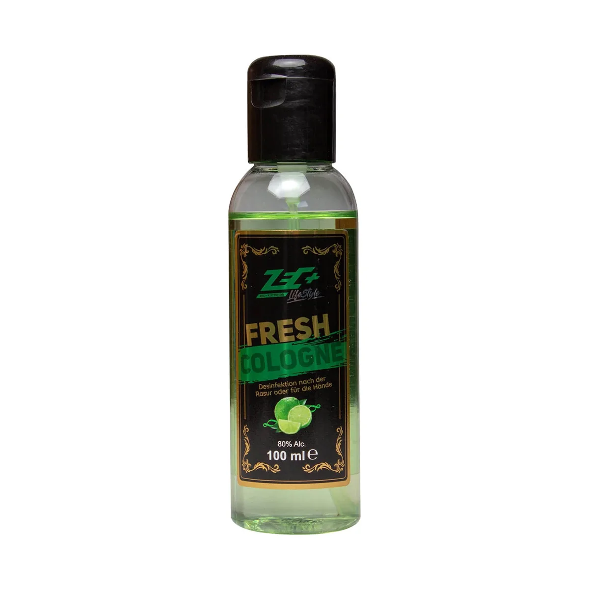 ZEC+ LIFESTYLE FRESH COLOGNE Limette / 100ml Klappverschluss – Bild 4