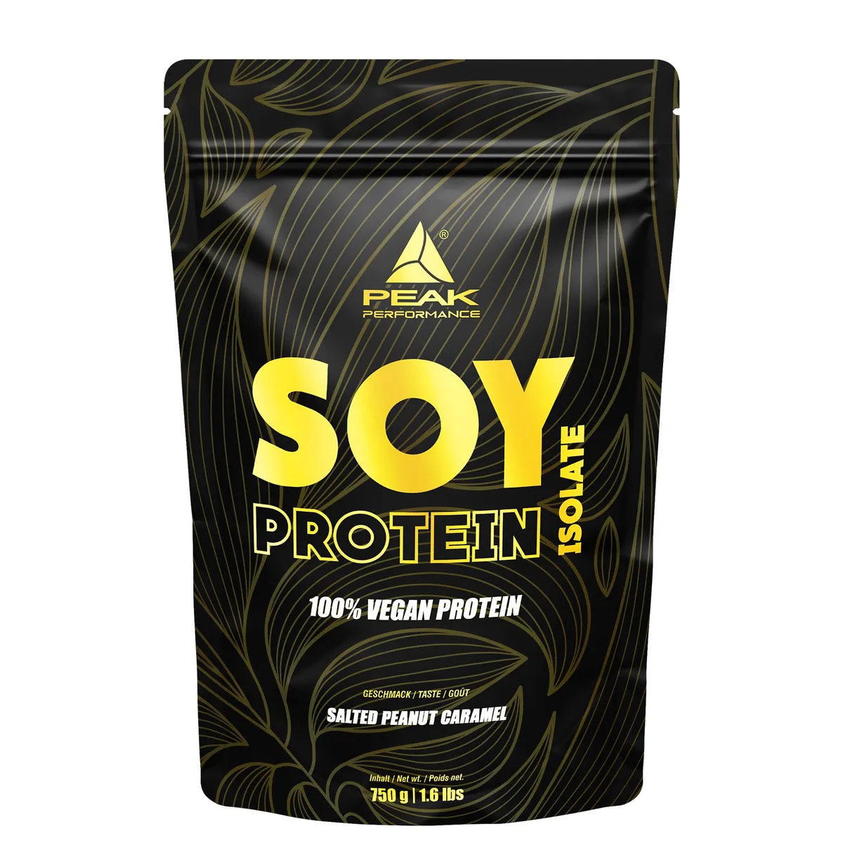 PEAK Soja Protein Isolat - 750g Geschmack Peanut Chocolate Chip I 25 Portionen I Pulver I Proteinquelle: Soy, pflanzliches Eiweiß I GMO - free – Bild 3