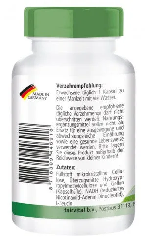 NADH 50mg (60 Kapseln) – Bild 3