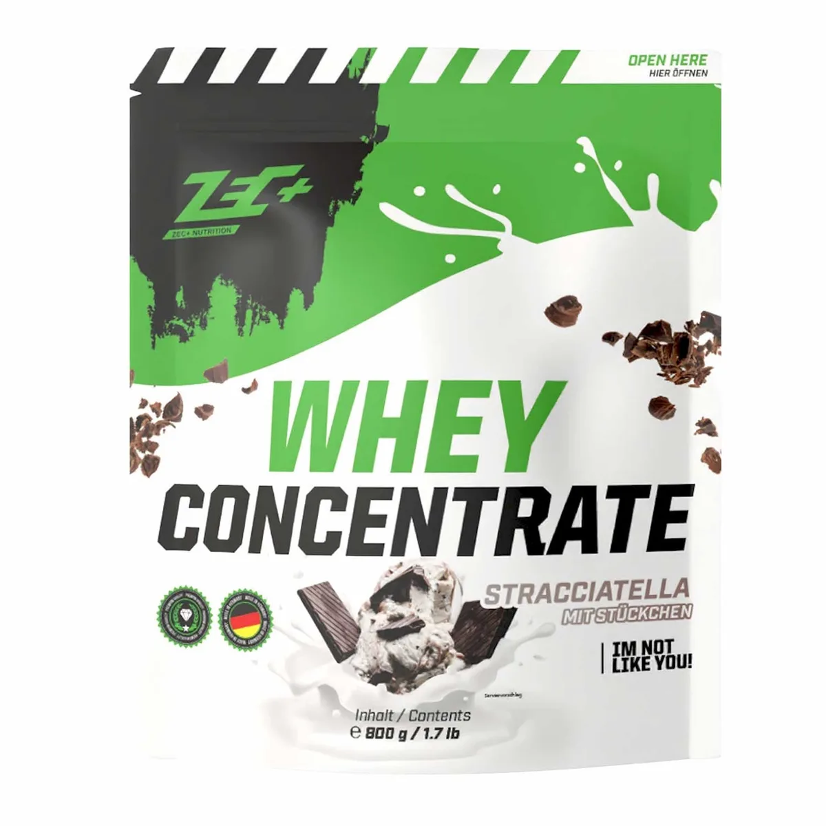 ZEC+ WHEY CONCENTRATE 800g 800g / Spaghetti-Eis – Bild 6