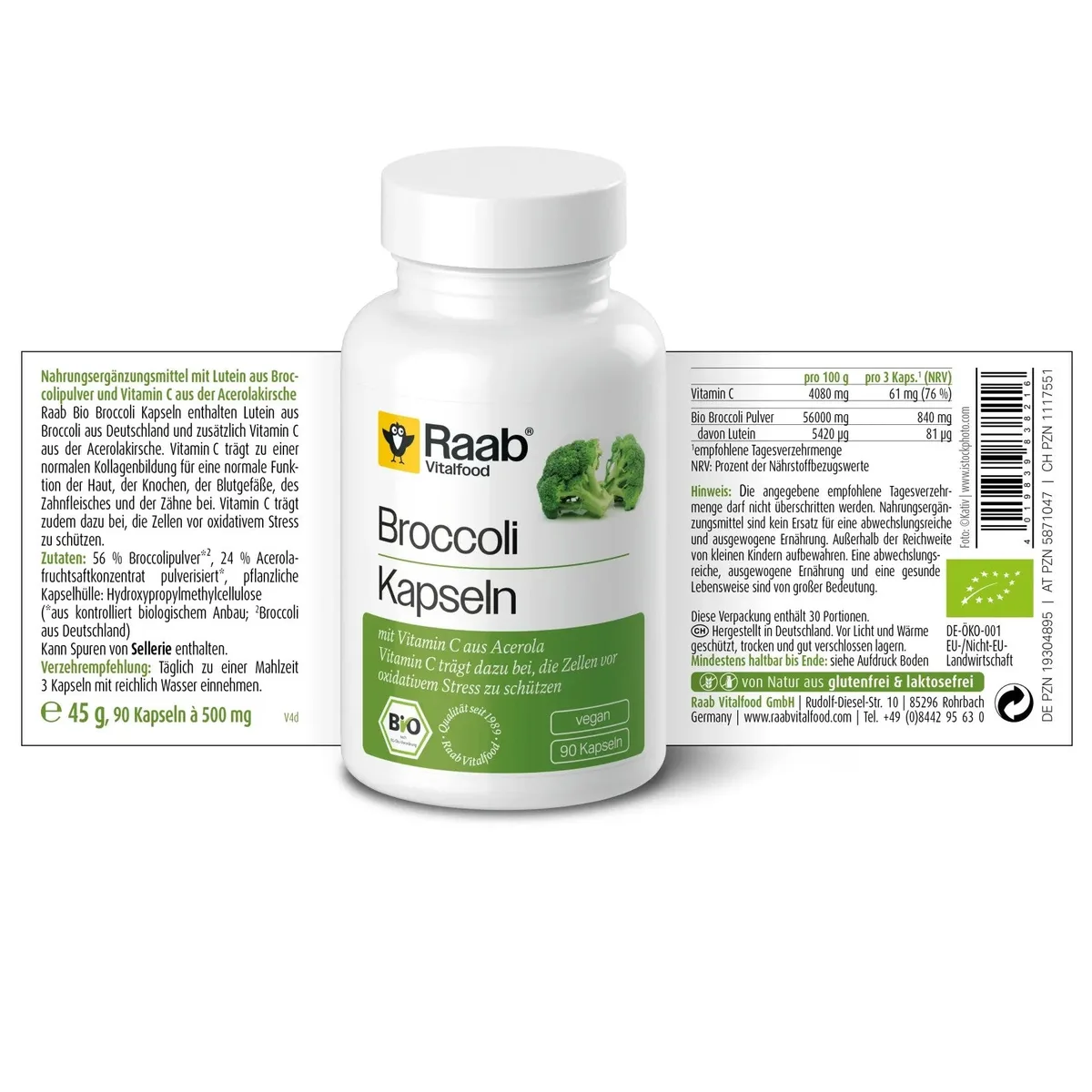 Bio Broccoli (90 Kapseln) – Bild 2