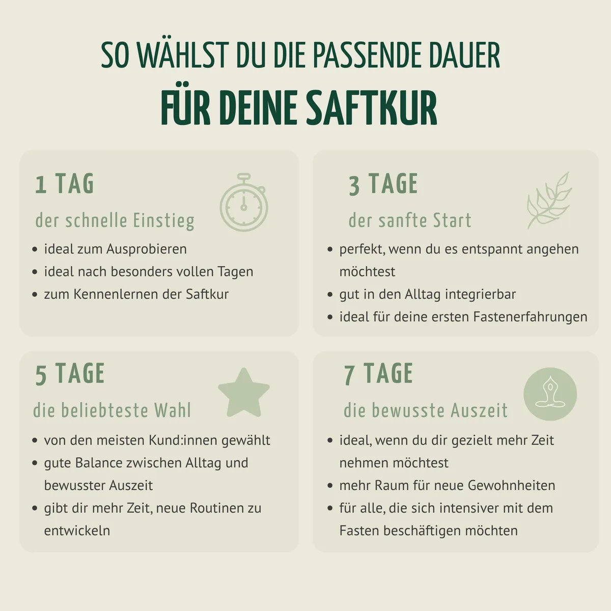Kräuterwunder Bio Fastenkur 1-7 Tage (6 Flaschen pro Tag) – Bild 3