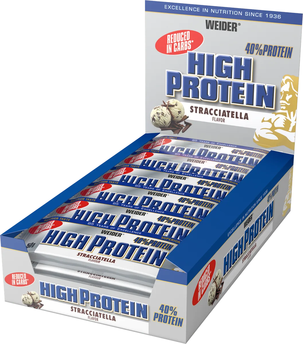 40% High Protein Bar (24x50g) Schokolade – Bild 5