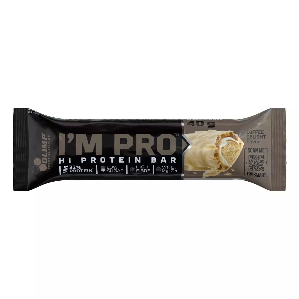 I'M PRO Protein Bar (15x40g) Coffee Delight – Bild 8