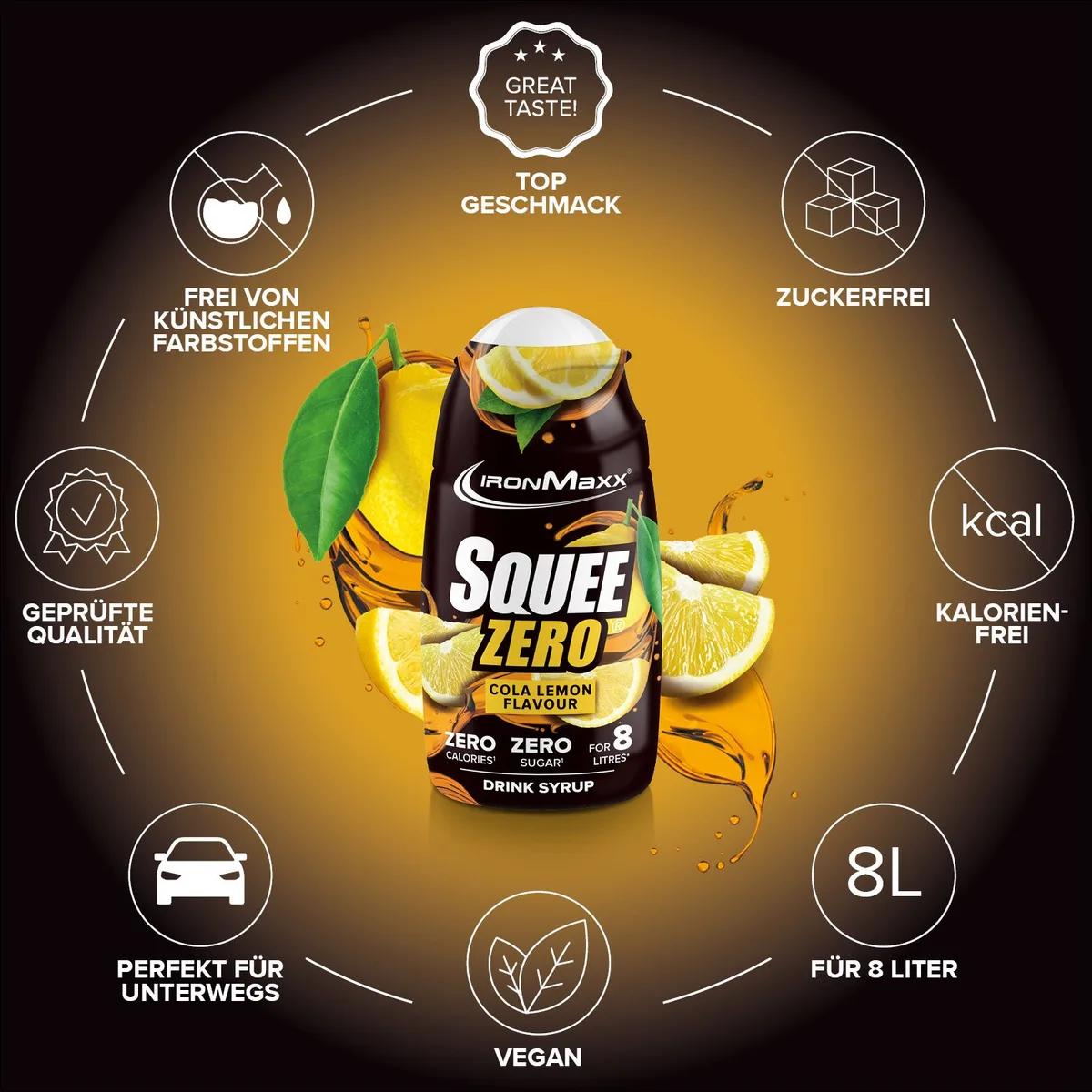 SqueeZero (65ml) - Cola Lemon – Bild 5
