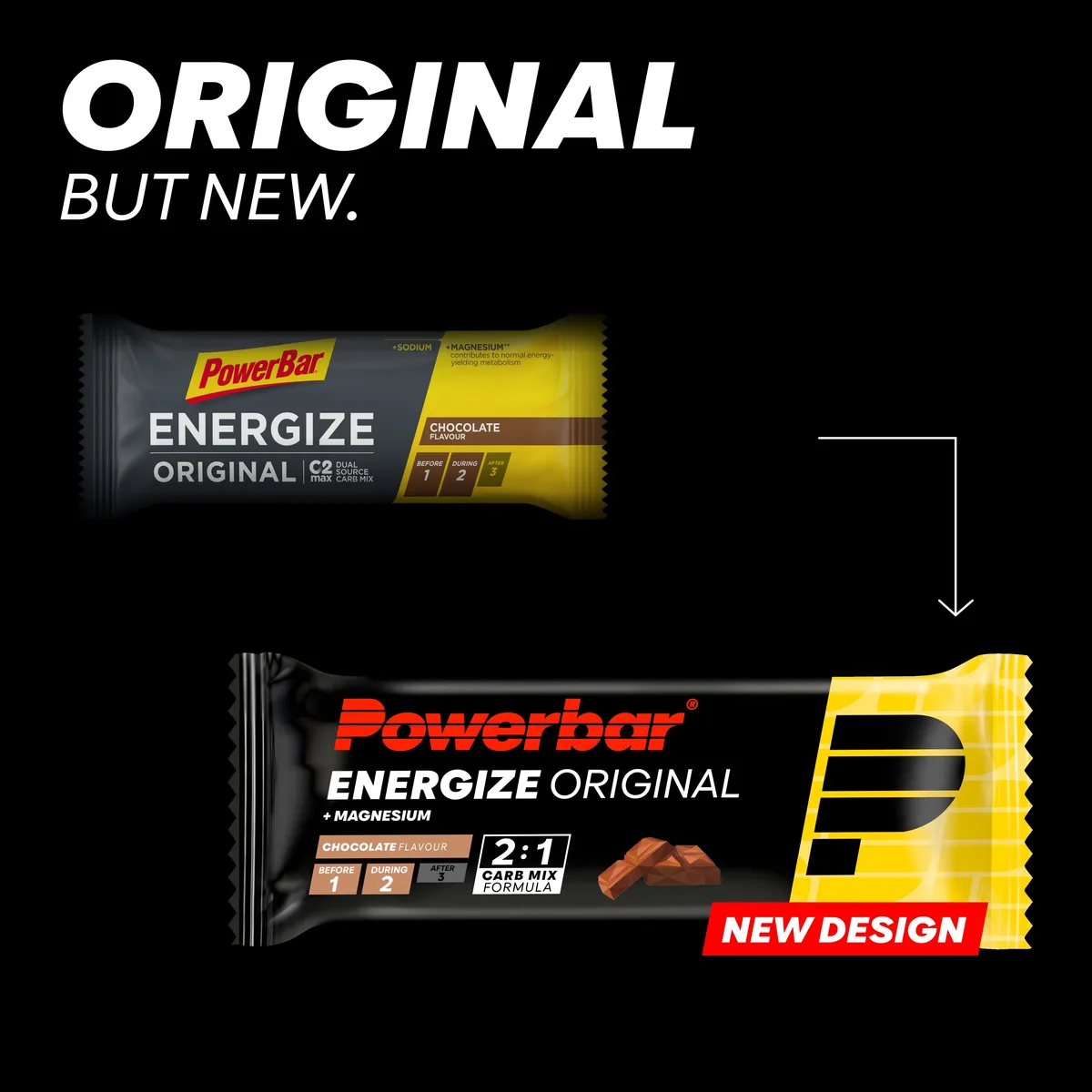 Energize Original Bar (15x55g) Schokolade – Bild 4