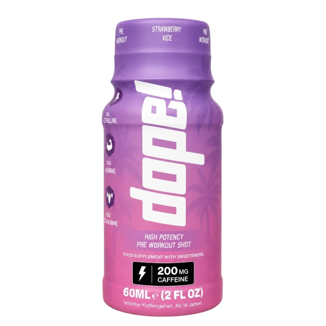 Dope! Nutrition Pre-Workout Shot - 1 x 60ml