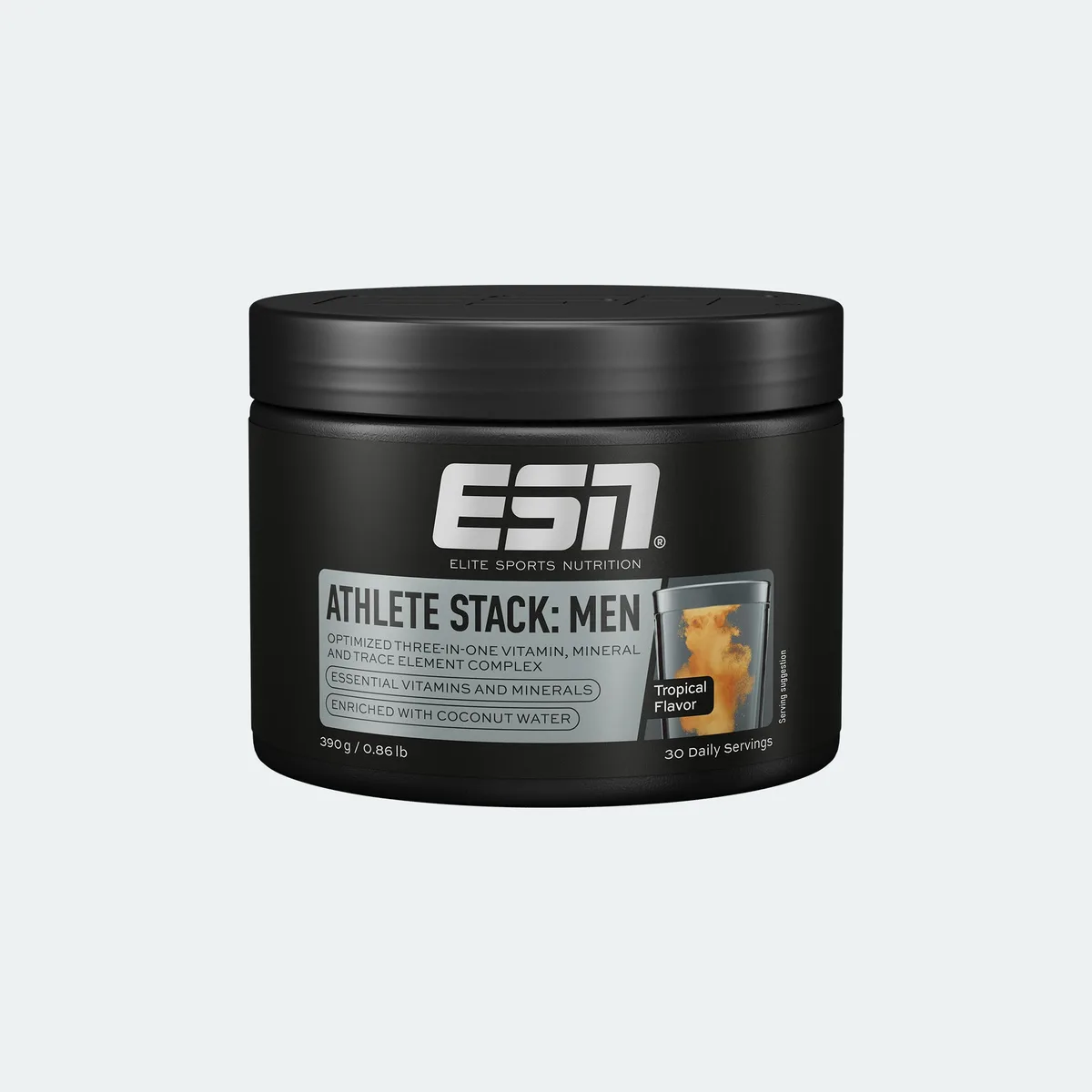 Athlete Stack: Men Powder Multifruit / 390g – Bild 2