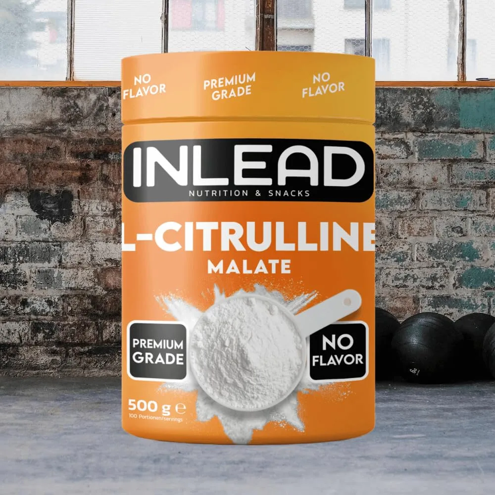 INLEAD - L-Citrullin Malat | Erhöht die Stickoxidproduktion | Verbessert die Durchblutung | Steigert die Sportliche Leistung - 500g – Bild 2
