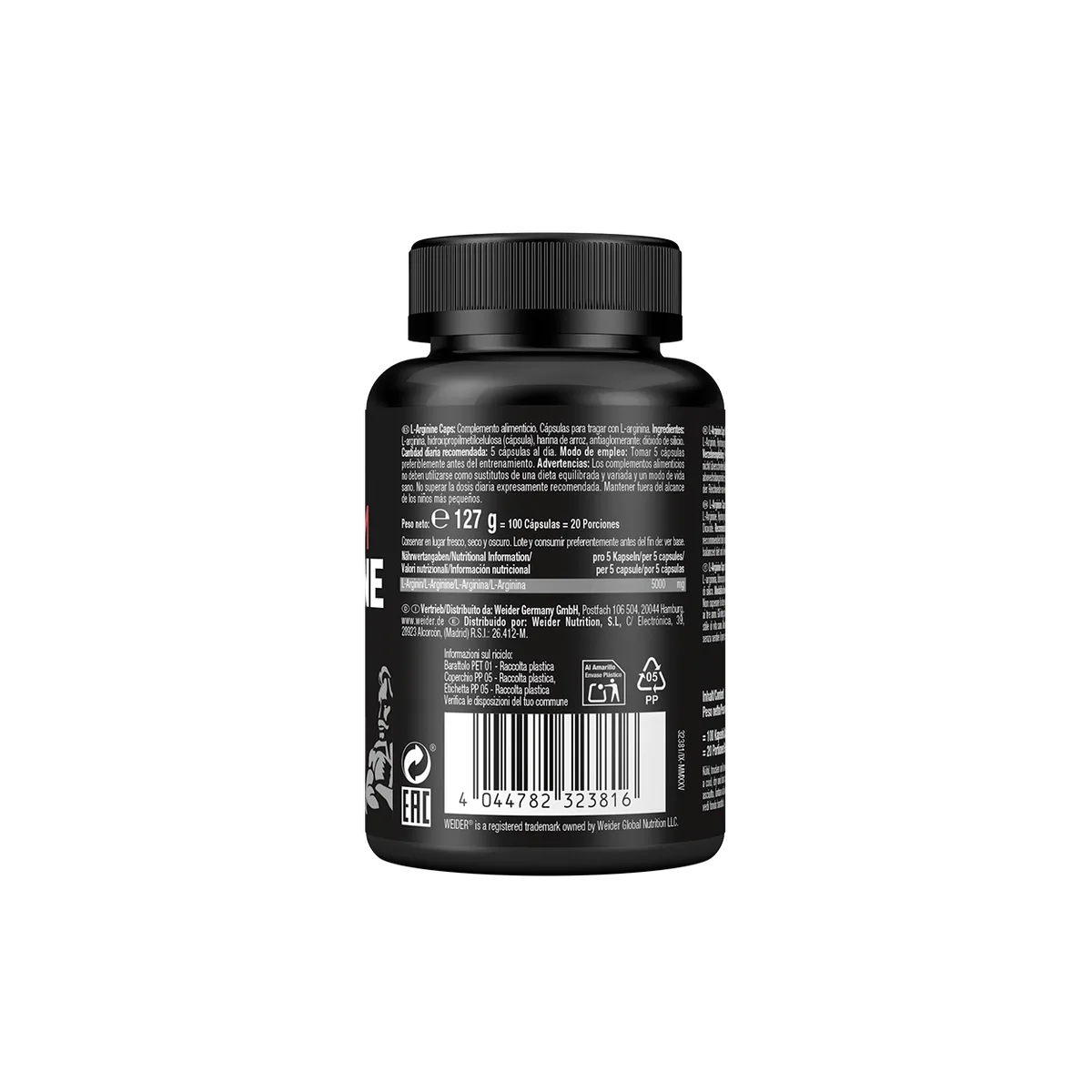 L-Arginine Caps 100 Kapseln – Bild 5