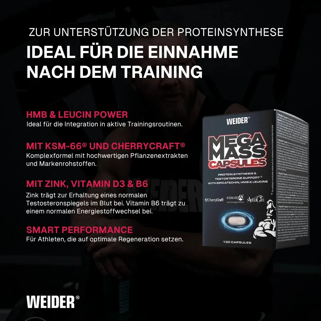 Mega Mass Caps 120 Kapseln – Bild 3