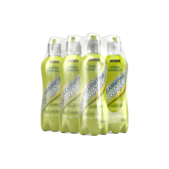 6er Pack | L-Carnitine Water Limone-Sternfrucht – Bild 4