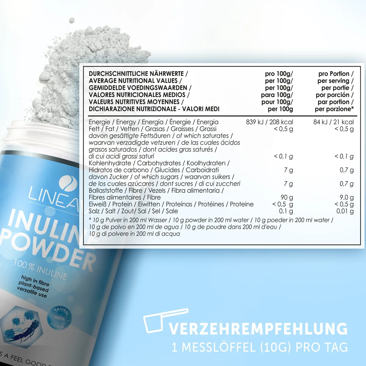 Inulinpulver (500g) – Bild 5