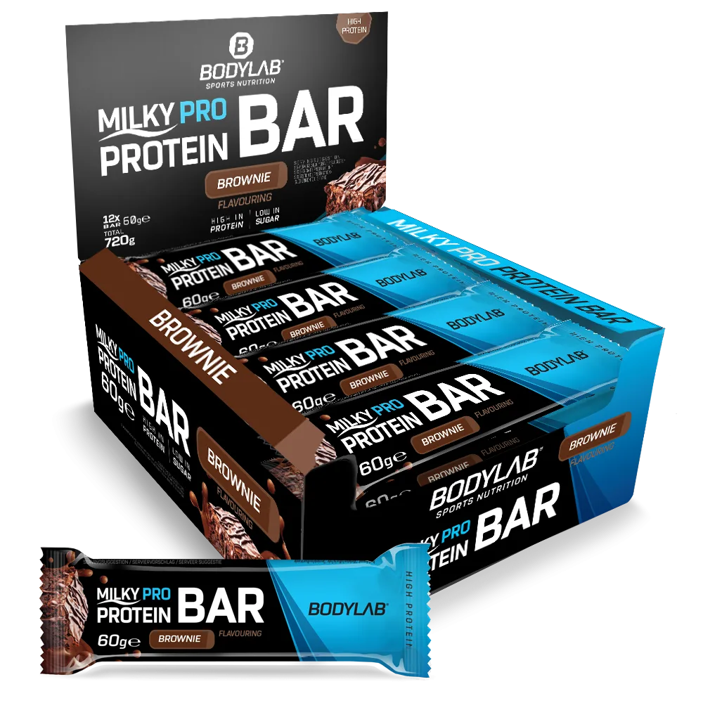 Milky Pro Protein Bar (12x60g) Kokosnuss – Bild 2