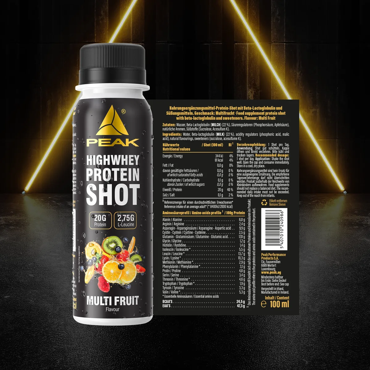 HIGHWHEY Protein Shot Einzelshot – Bild 5