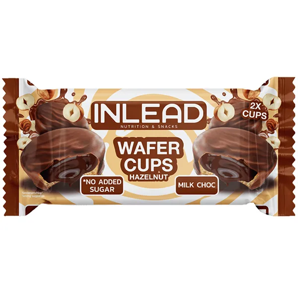 Inlead Hazelnut Cups ohne Zuckerzusatz