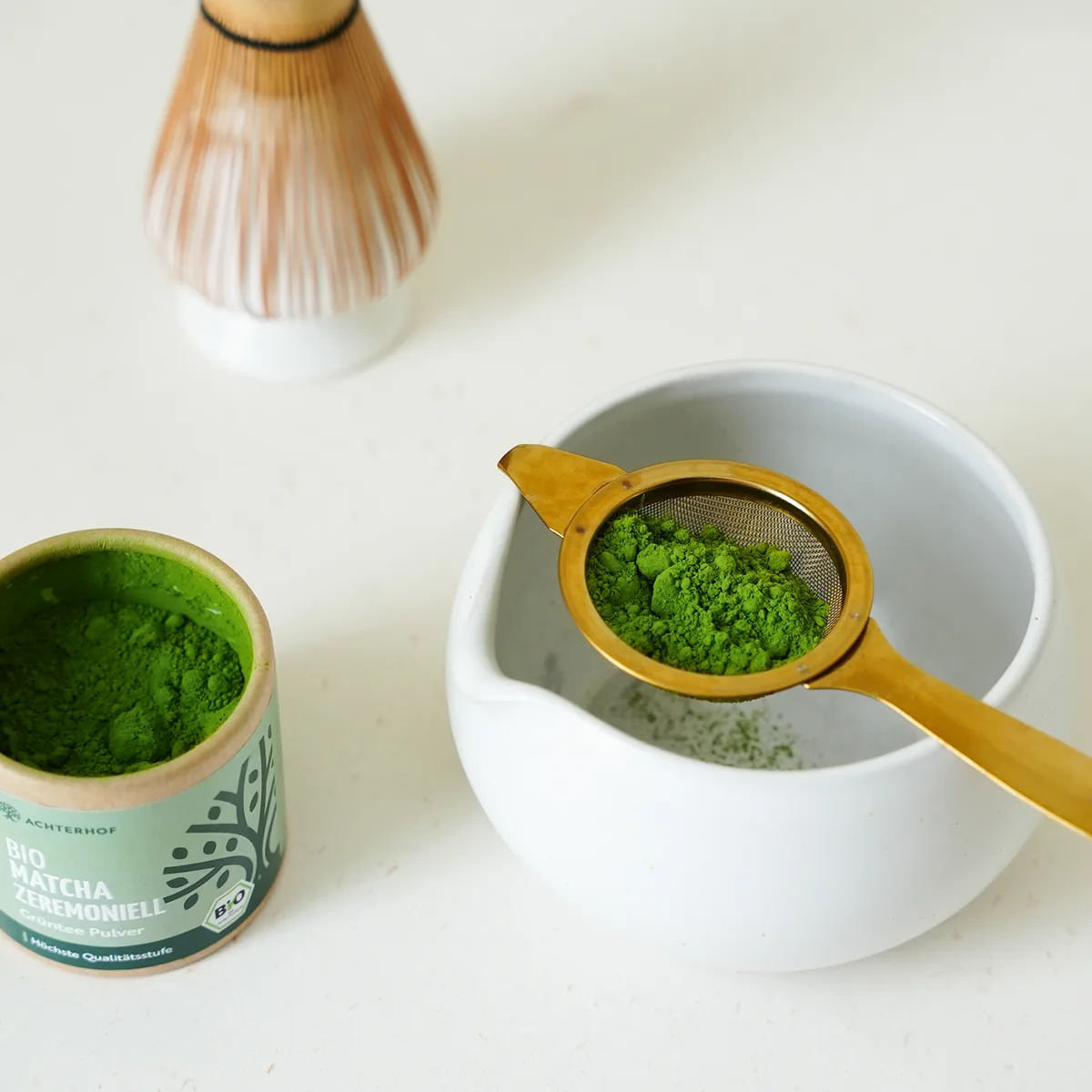 Bio Matcha zeremoniell (40g) – Bild 3