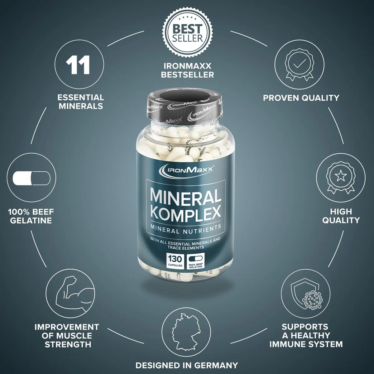 Mineralkomplex - 130 Kapseln – Bild 6