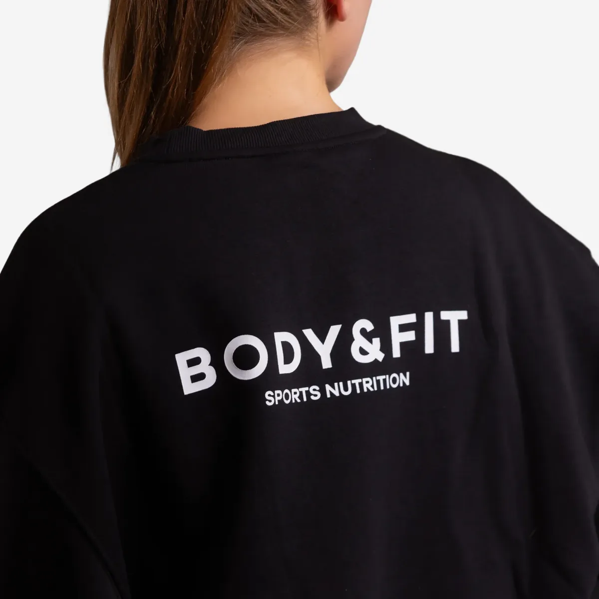 Women's Crew Neck Sweater Zwart / M – Bild 3