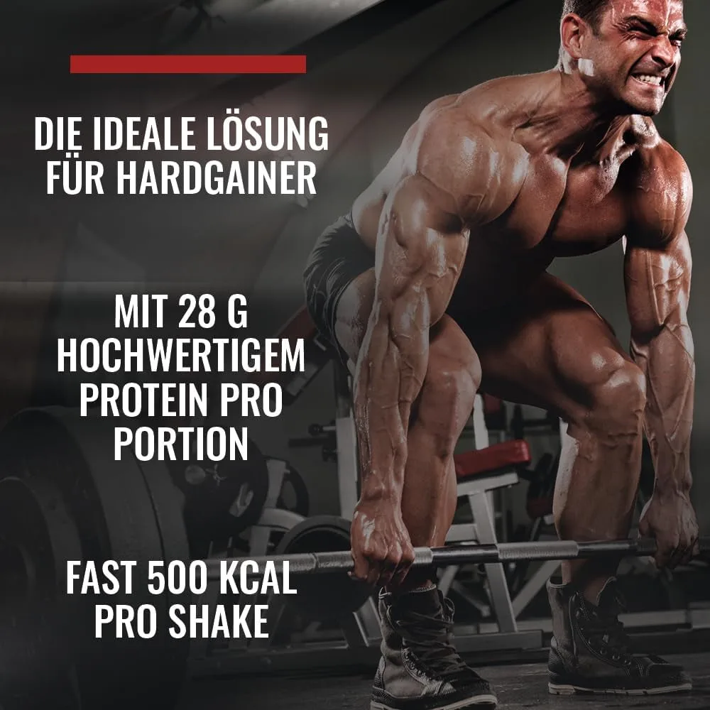 Mega Mass 4000 (3000g) Erdbeere – Bild 7