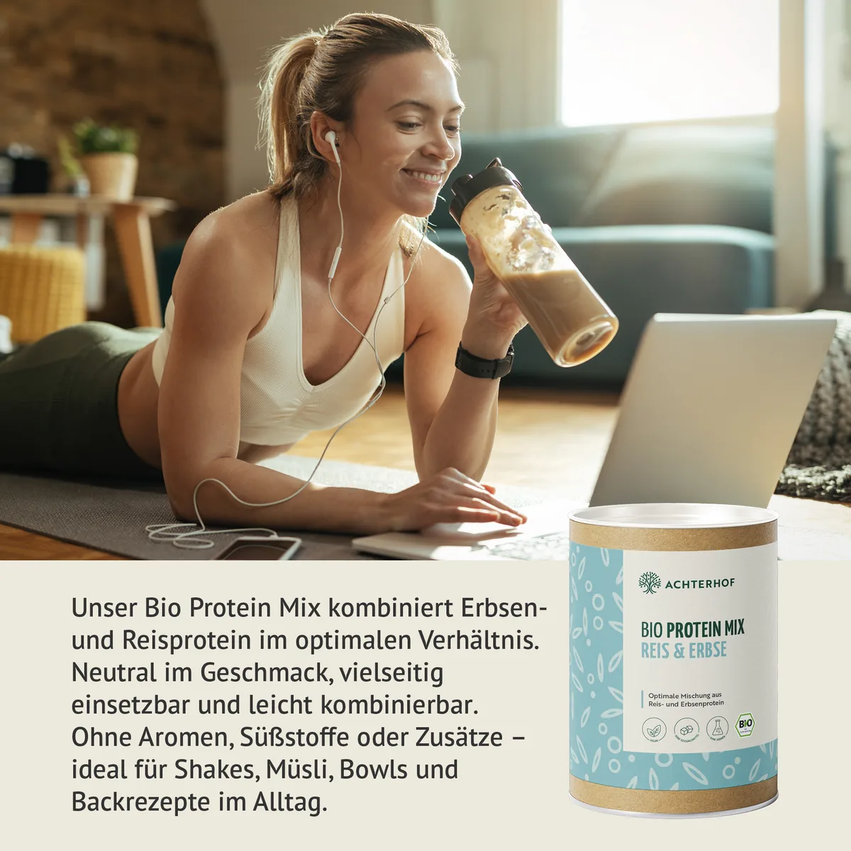 Bio Protein Mix Reis & Erbse (300g) – Bild 5