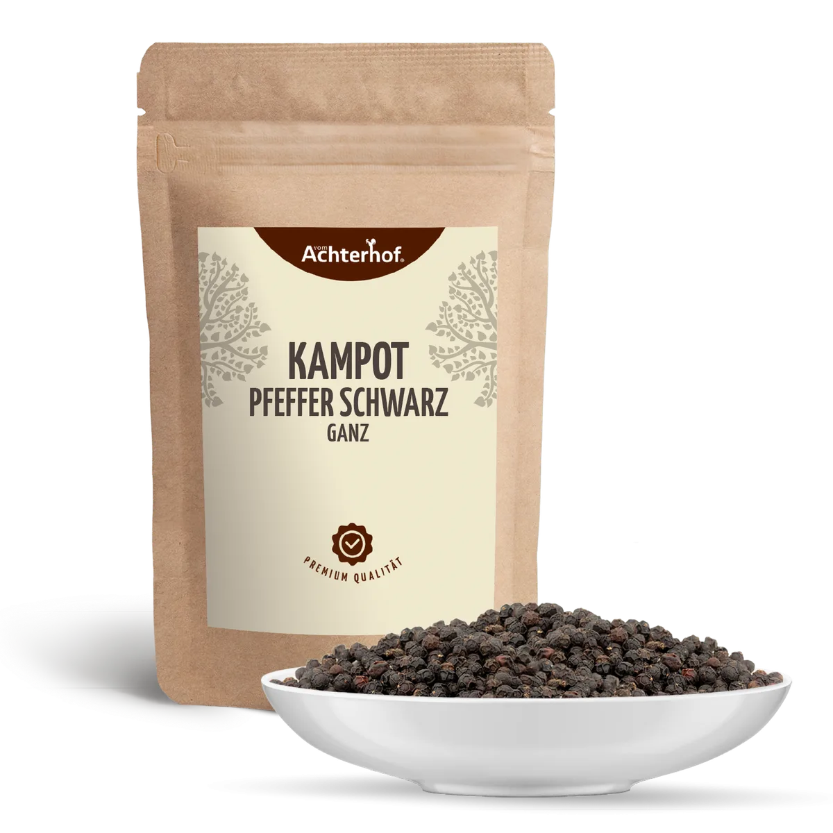 Kampot Pfeffer schwarz ganz (100g) – Bild 2