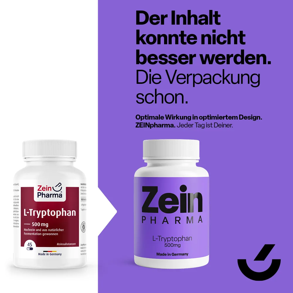 L-Tryptophan 500mg (45 Kapseln) – Bild 3