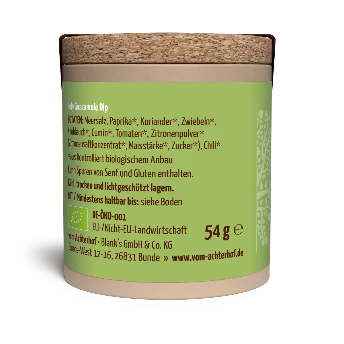 Guacamole Gewürzzubereitung Bio (54g) – Bild 2
