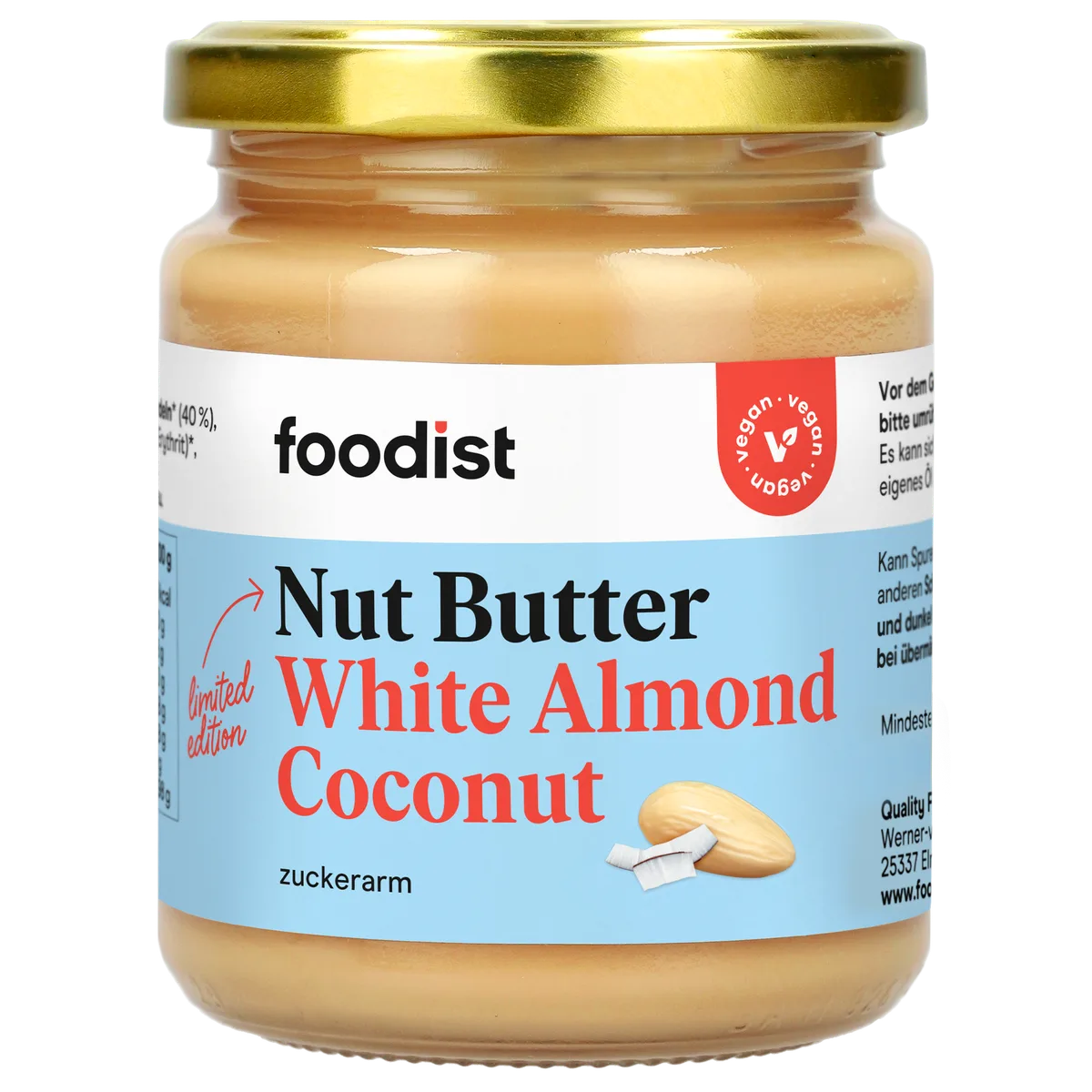 Nut Butter White Almond Coconut / 250g